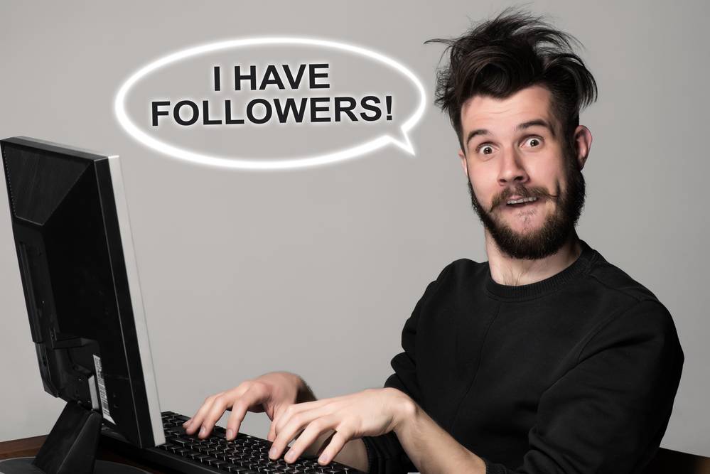 Calling people with social media following