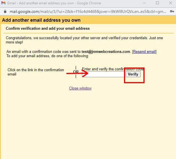 How to use Gmail to check and send Cpanel Emails 7 Add email address 3 gmail
