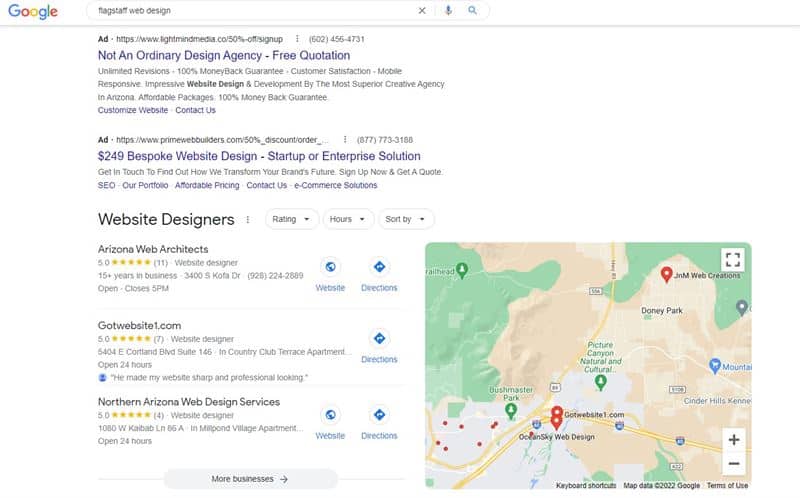 Why your business needs a Google Business Profile (Google My Business) + Setup 2 Google My Business Map
