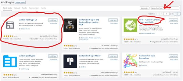 Wordpress Custom Post Types and Why Should You Use Them? 2 Custom Post Type Install