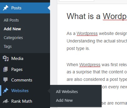 Wordpress Custom Post Types and Why Should You Use Them? 1 Custom Post Types