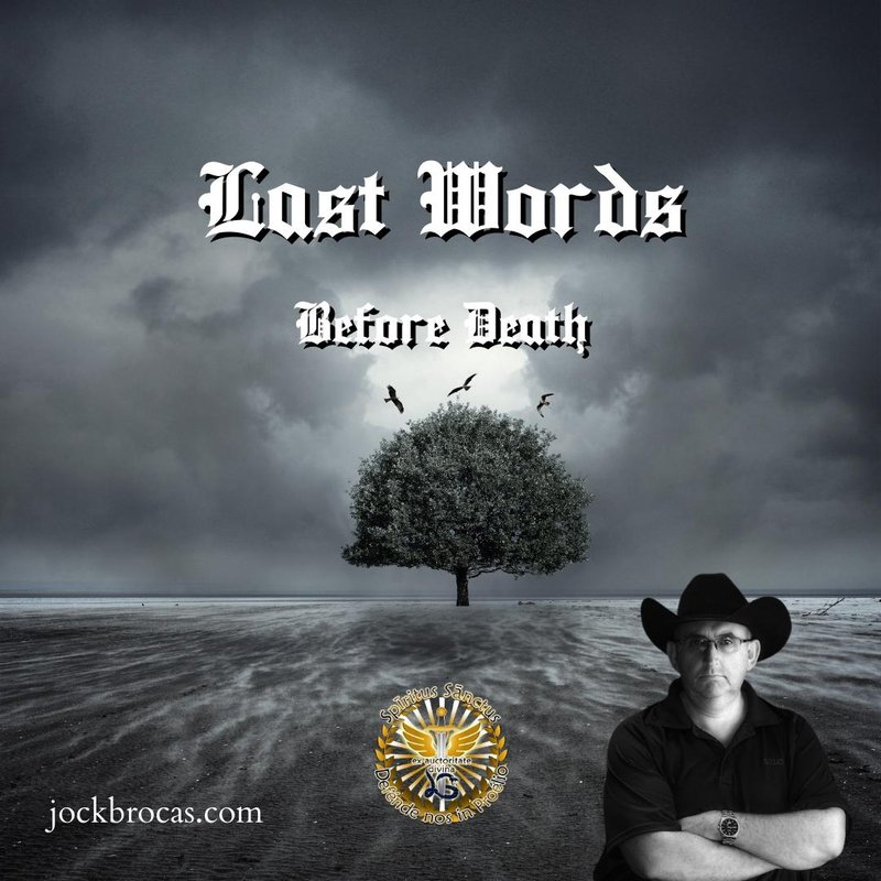 last words before dying