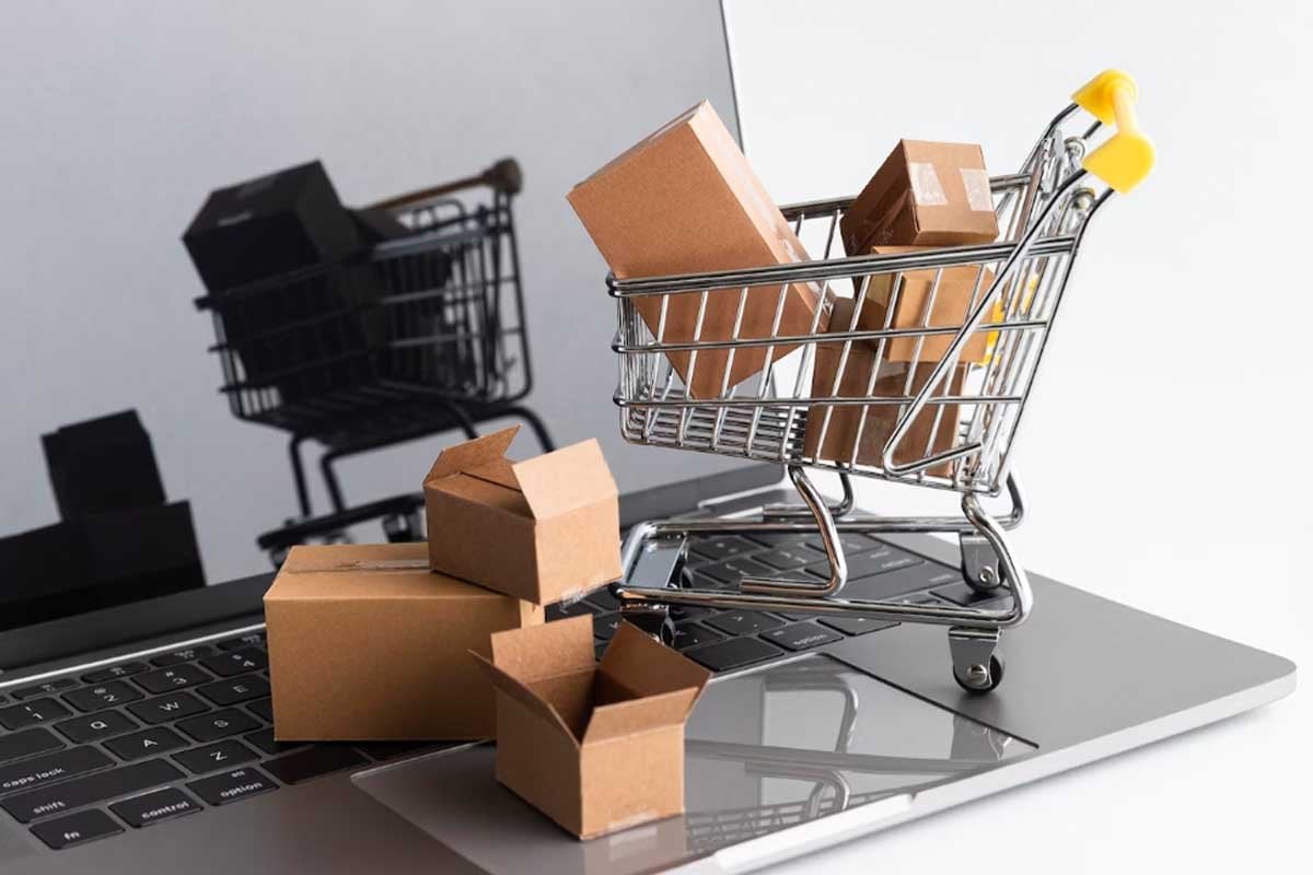 Un carrito de compras digital optimizado para el comercio electrónico.