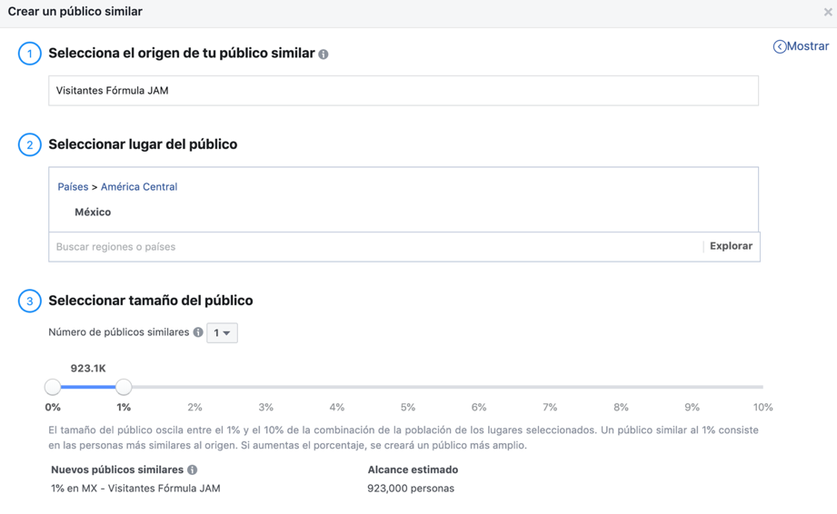 Como optimizar tus anuncios de Facebook paso a paso Paso-6.-Usa-de-publicos-similares