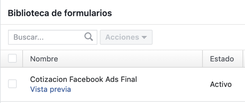 anuncios de Clientes Potenciales en Facebook ¡Ahora-empecemos-a-crear-nuestro-anuncio-de-clientes-potenciales-biblioteca