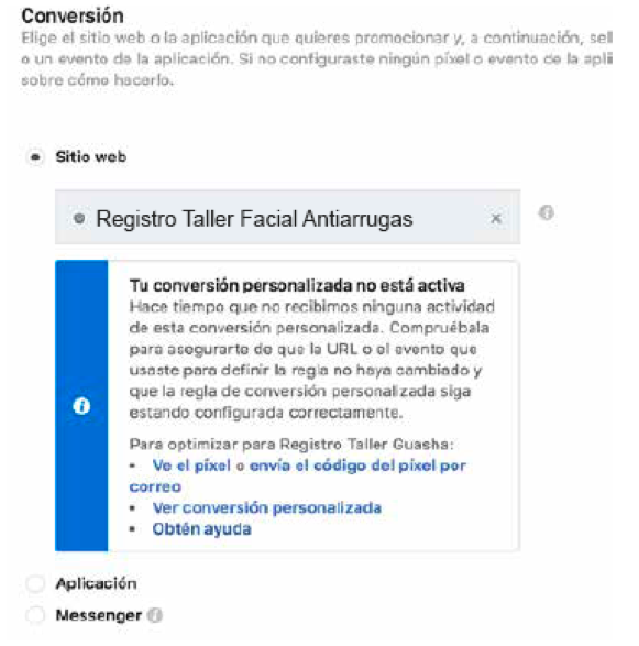 Cómo hacer una campaña de conversión en Facebook PASO-2-Creando-la-campana-registro