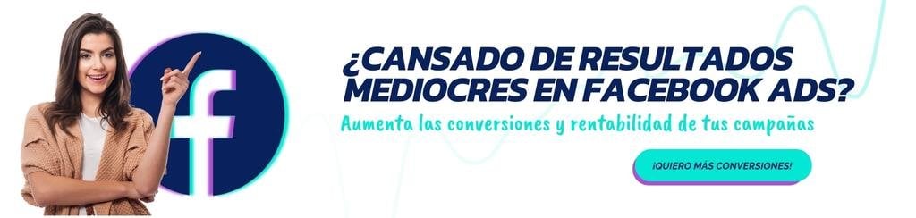 Una mujer señala un logotipo de Facebook con las palabras "anuncios en Facebook" can canado resultados médicos en ad.