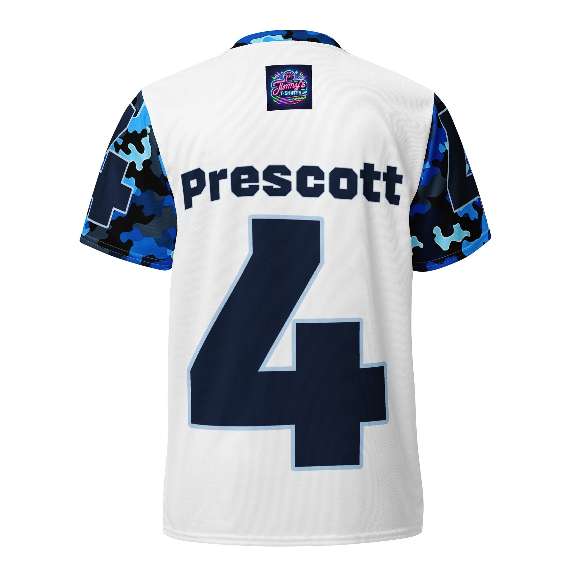 Cowboys Prescott Recycled Unisex Sports Jersey