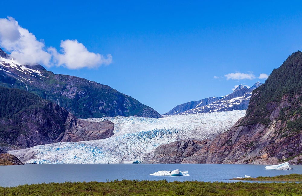 mendenhall glacer