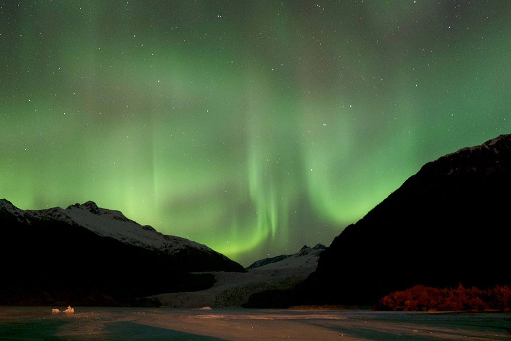 northern lights juneau ak