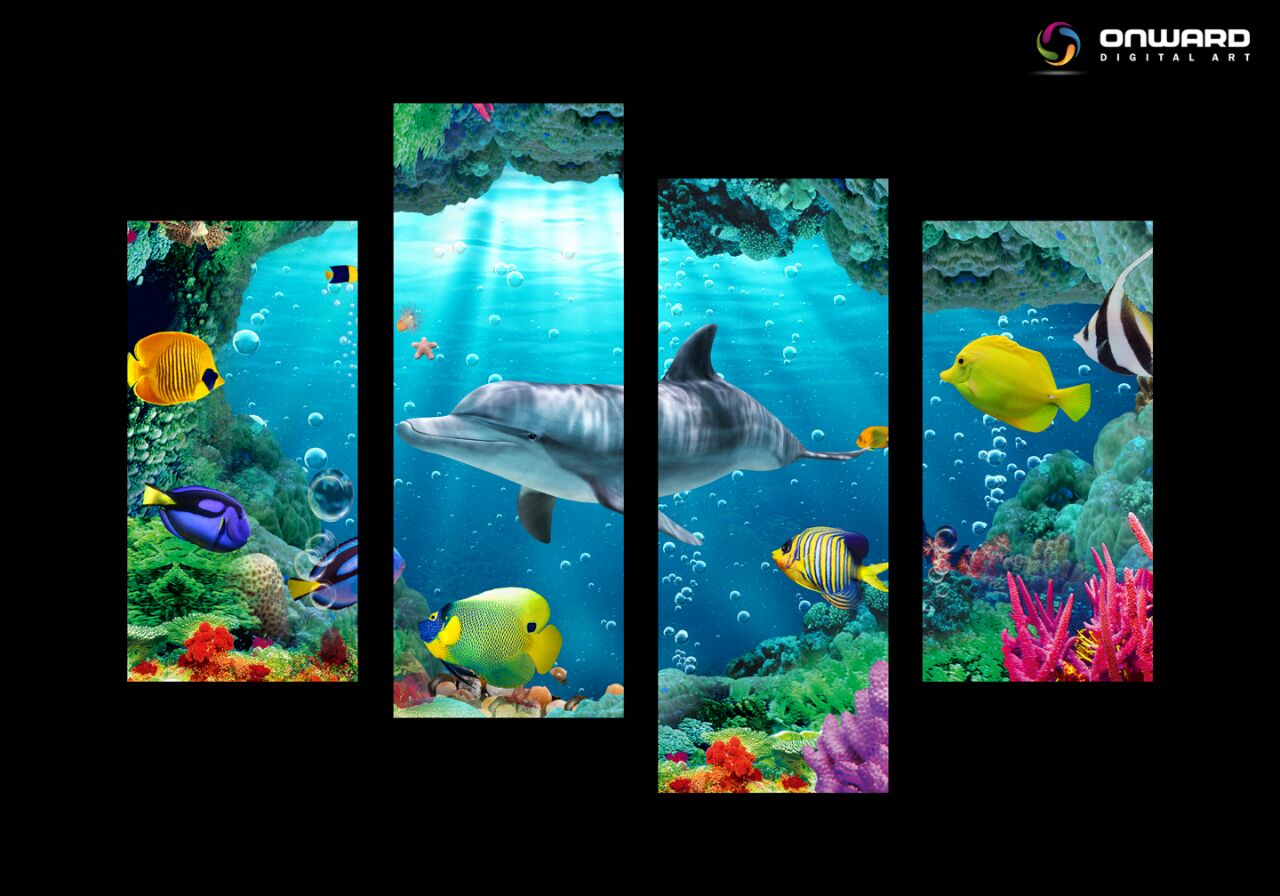 Wall Murals 3 onwarddigital art