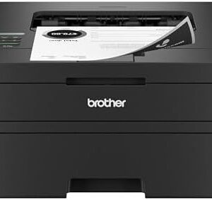 Brother HL-L2460DW Wireless Compact Monochrome Laser Printer with Duplex, Mobile Printing, Black & White Output | Includes Refresh Subscription Trial(1), Works with Alexa