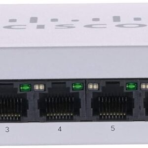Cisco Business CBS110-8T-D Unmanaged Switch | 8 Port GE | Desktop | Ext PS | Limited Lifetime Protection (CBS110-8T-D-NA)