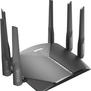 D-Link WiFi Router AC3000 Mesh Smart Internet Network Voice Control, MU-MIMO Tri Band Gigabit Gaming Mesh (DIR-3040-US)