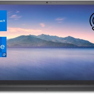 Dell Inspiron 3520 15.6" Touchscreen i7 Laptop, 15.6" FHD Touchscreen, Intel Core i7-1255U, 32GB RAM, 1TB SSD, Numeric Keypad, Webcam, SD Card Reader, HDMI, Wi-Fi, Windows 11 Home, Black