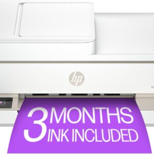 HP Envy 6555e Wireless All-in-One Color Inkjet Printer, Print, scan, Copy, Duplex Printing Best-for-Home, 3 Months of Instant Ink Included (714N5A)