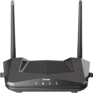 D-Link EXO WiFi 6 Router AX1500 MU-MIMO Voice Control Dual Band Gigabit Gaming Internet Network High Speed Performance WP3 (DIR-X1560-US), Black
