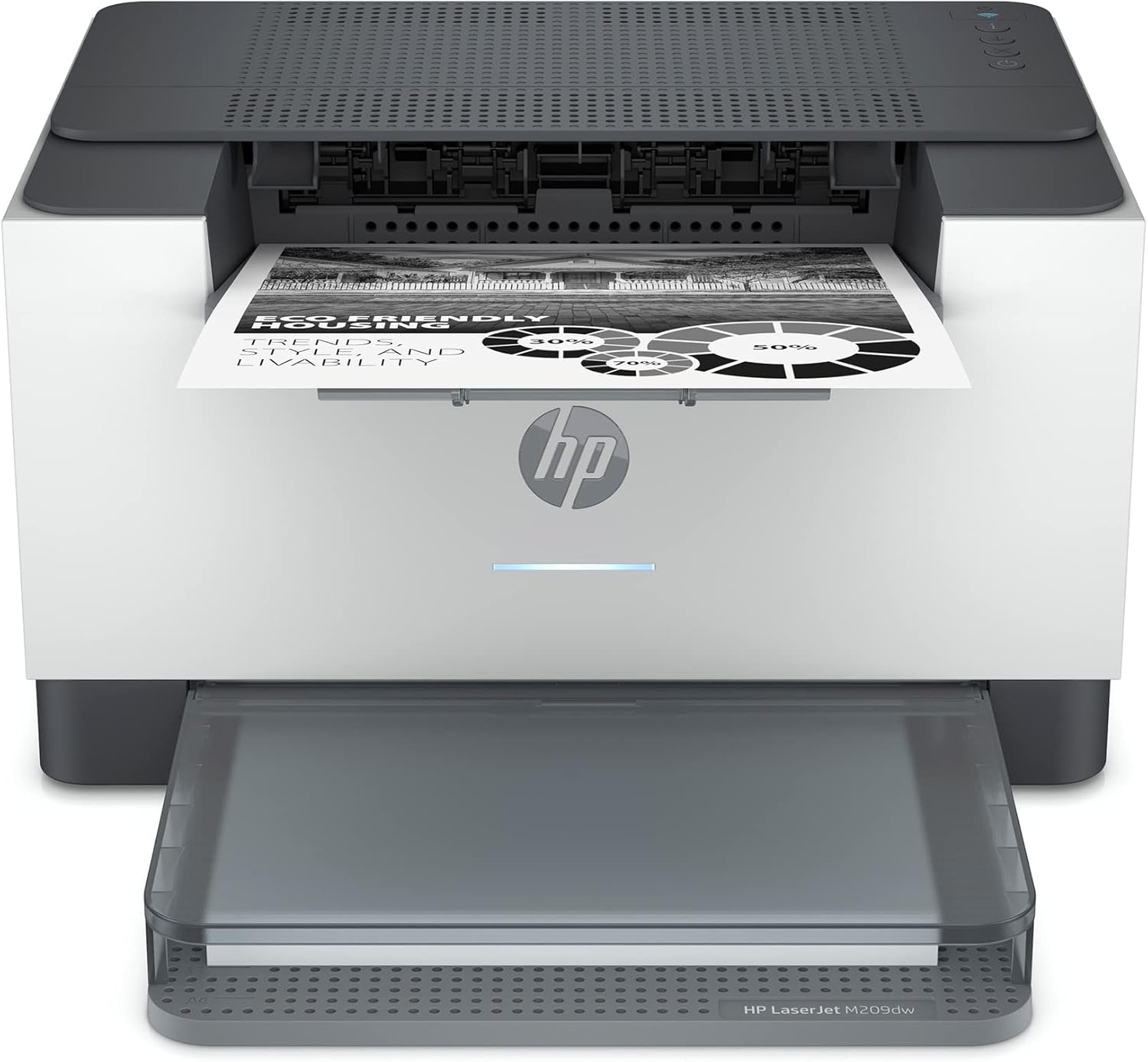 HP LaserJet M209dw Wireless Printer, Print, Fast speeds, Easy setup, Mobile printing,Best-for-small teams