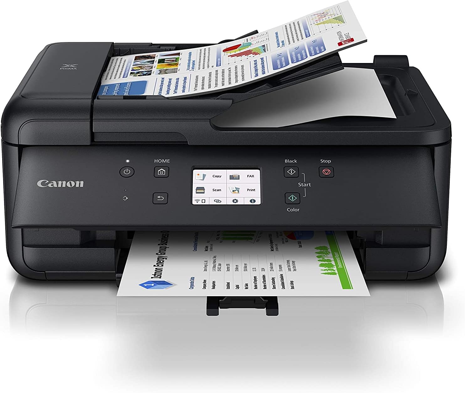 Canon PIXMA TR7620a Wireless All-in-One Inkjet Printer - Black 4452C023 - Image 4