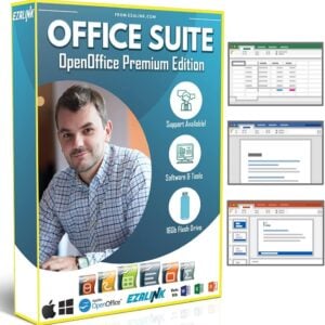 Office Suite 2025 Home & Student Premium | Open Word Processor, Spreadsheet, Presentation, Accounting, and Professional Software for Mac & Windows PC