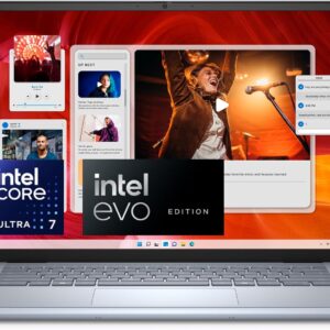 Dell Inspiron 16 Plus 7640 Laptop- 16.0-inch 1610 2.5K Display, Intel Core Ultra 7-155H, 32GB DDR5 RAM, 2TB SSD, NVIDIA GeForce RTX 4060 8GB GDDR6, Windows 11 Home, Onsite & Migrate Service- Ice Blue