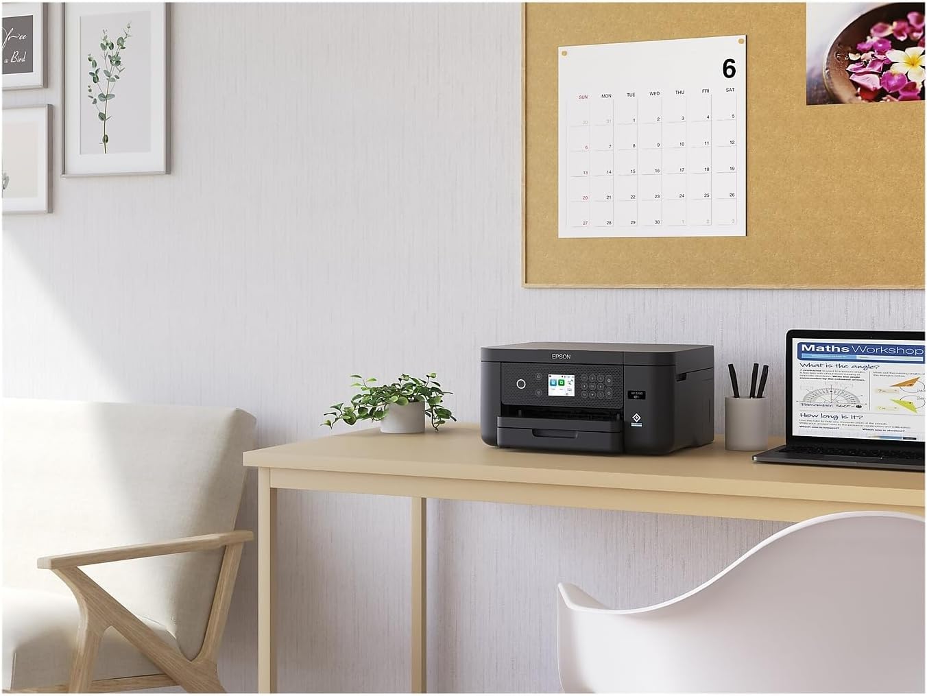 Epson Expression Home XP-5200 Wireless Color All-in-One Printer with Scan, Copy, Automatic 2-Sided Printing, Borderless Photos, 150-Sheet Paper Tray and 2.4" Color Display,Black - Image 6