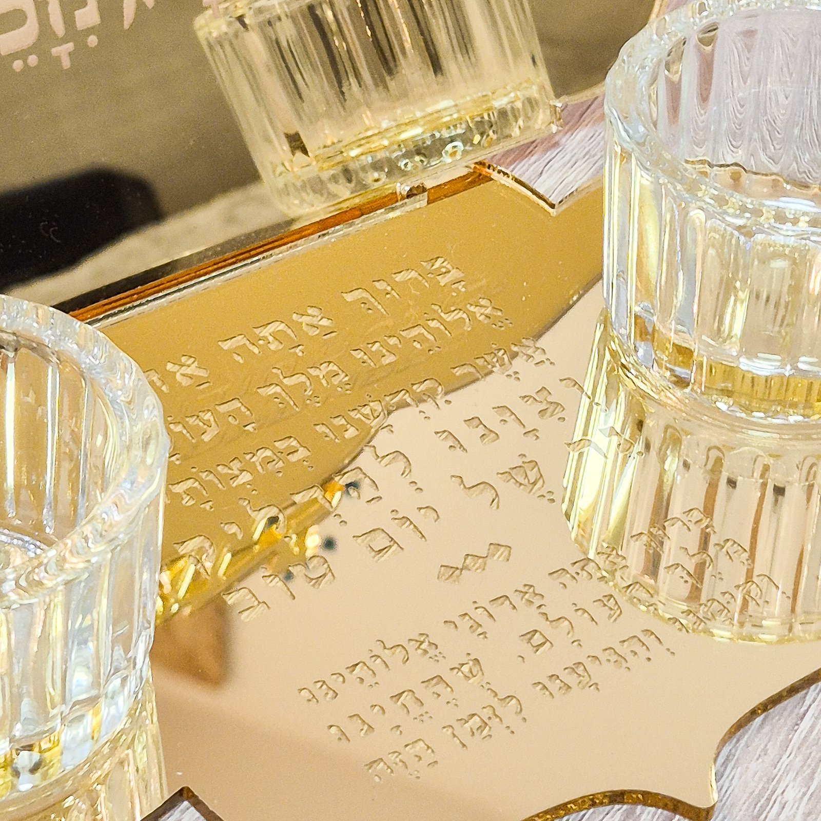 ⁦מעמד נרות לחגי תשרי מתנה לחג משפחתי⁩ – תמונה ⁦7⁩