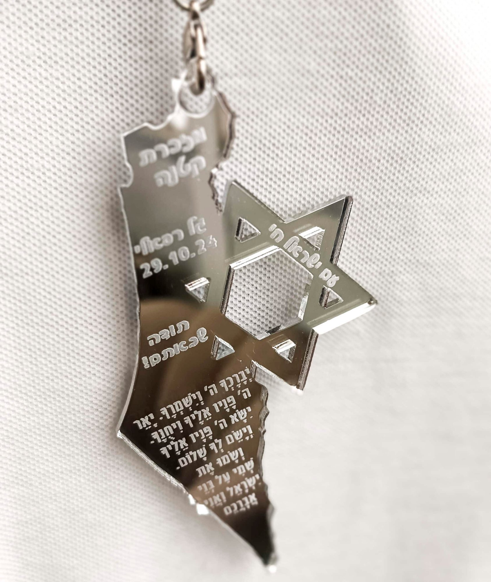 מחזיק מפתחות בהתאמה אישית החל מ-15 ש"ח ליח'