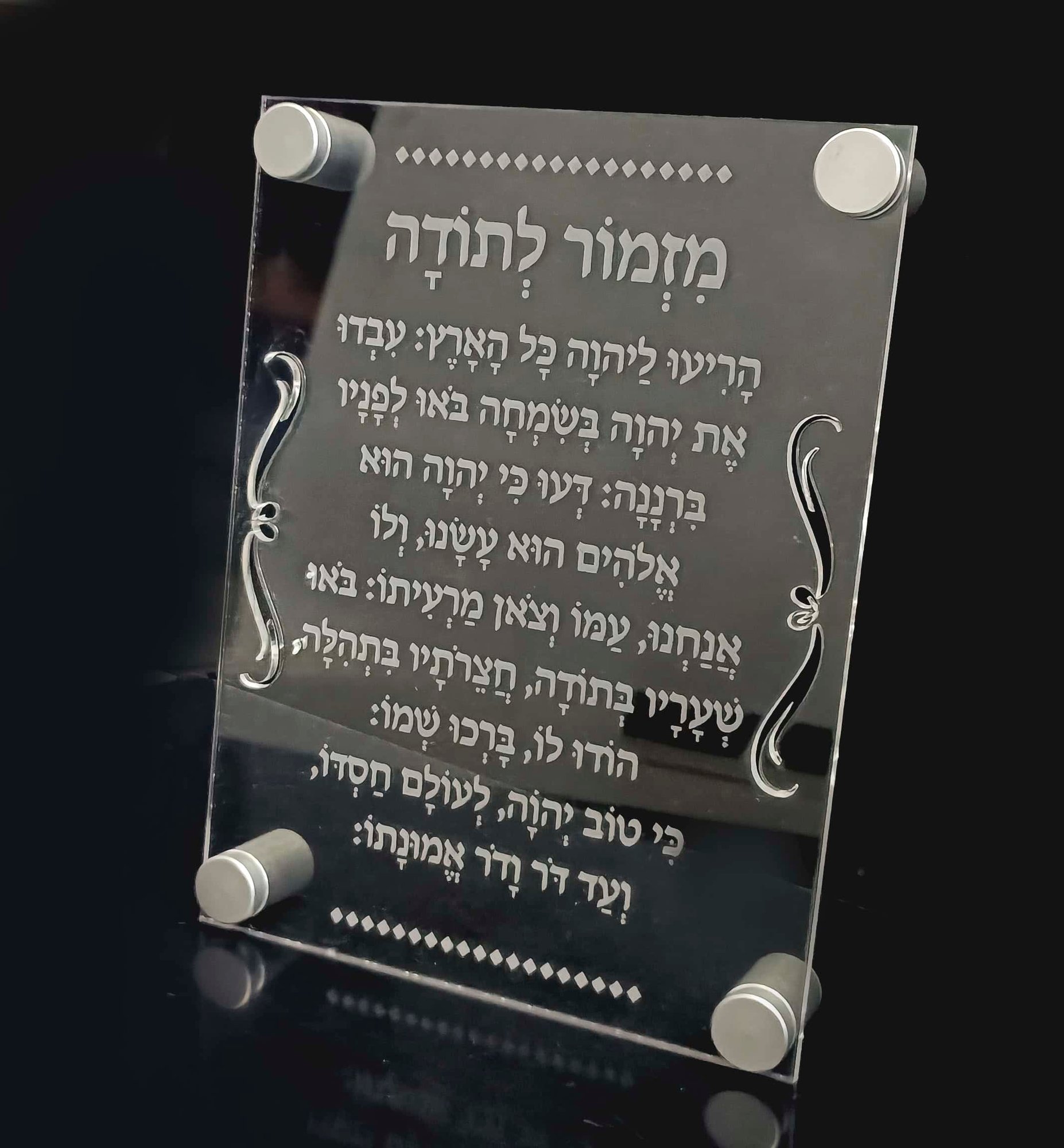 מזמור לתודה לתליה על הקיר