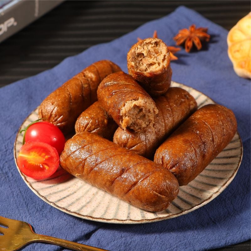 Smoked Lionsmanes Sausage Hot & Spicy煙燻猴頭菇腸麻辣 - Image 5