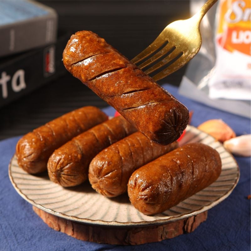 Smoked Lions Manes Sausage 煙熏猴頭菇腸 - Image 5