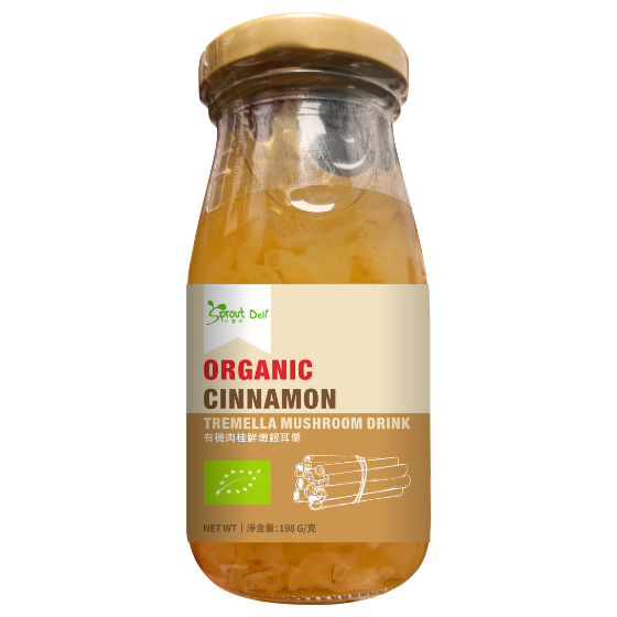 Organic Cinnamon Tremella Mushroom Drink 有机玉桂鮮炖银耳羹