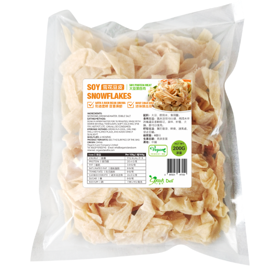 Soy Snowflakes 雪花豆皮