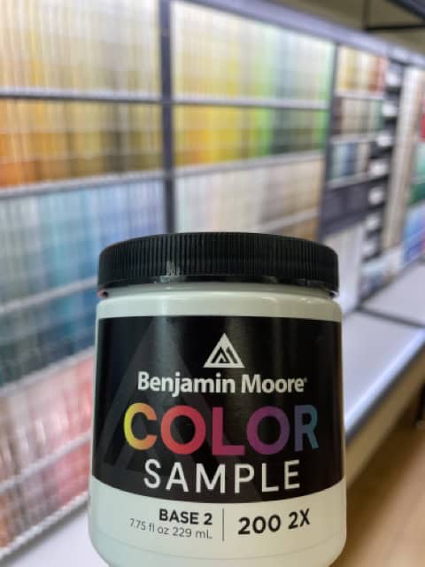 Benjamin Moore Color Sample Jar