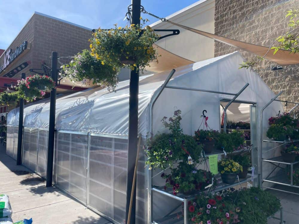 seasonal garden center at owenhouse ace hardware in bozeman montana