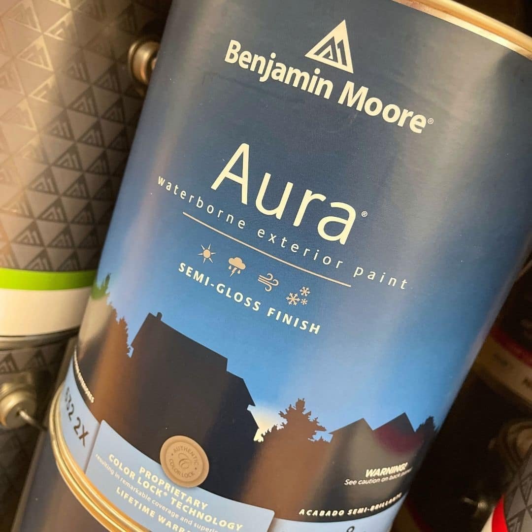 Benjamin Moore Aura Exterior Paint