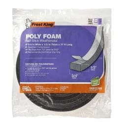 Poly Foam weatherstripping Poly Foam weatherstripping