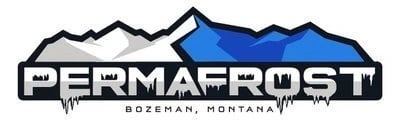 permafrost cooler logo from bozeman montana