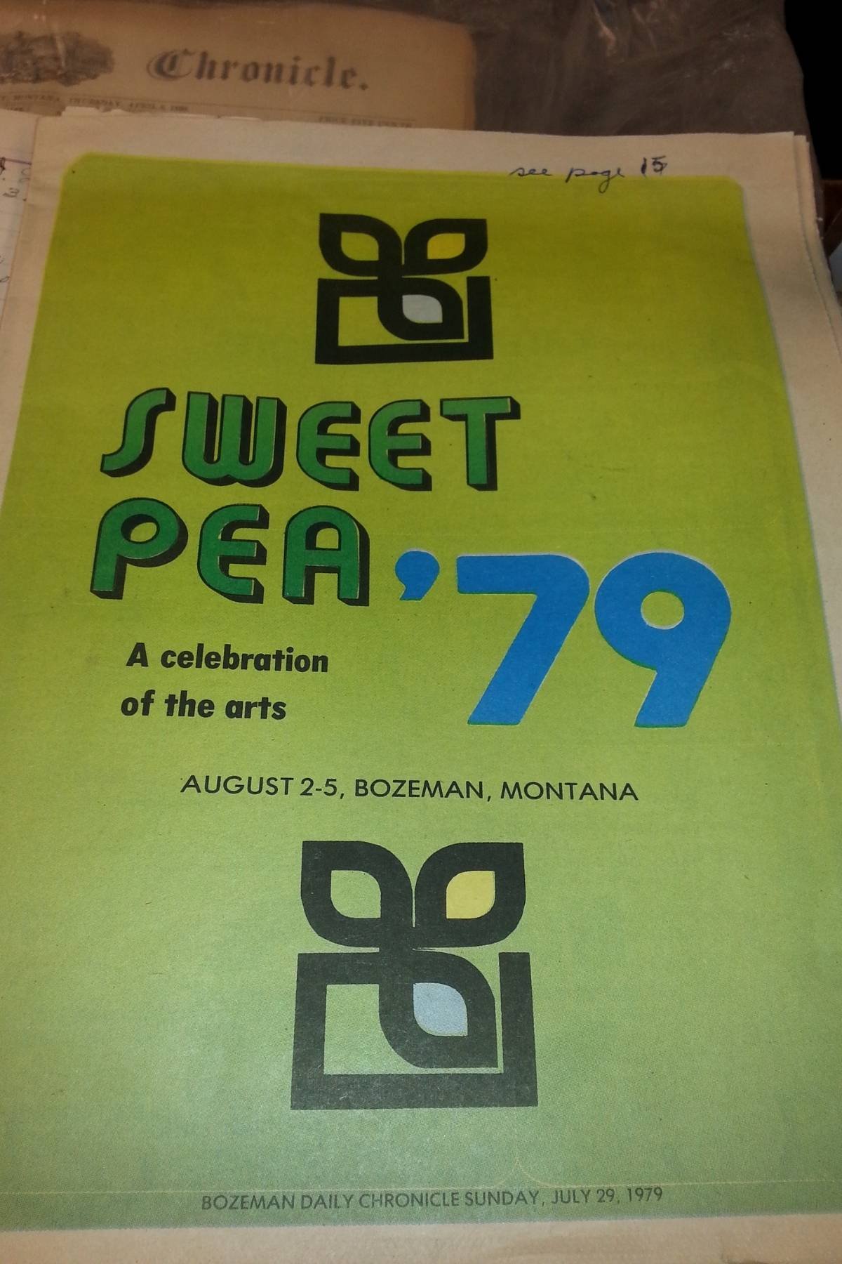 sweet pea festival ad