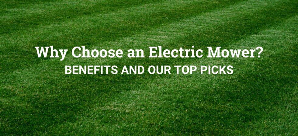 Why Choose an Electric Mower? Benefits & Our Top Picks