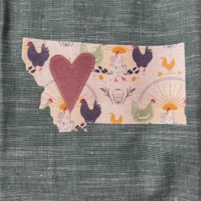 Love Montana towel