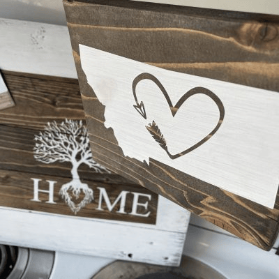 MONTANA SAWDUST SISTER HEART