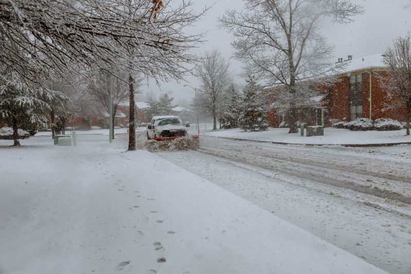 history of snow blowers, the truck plow