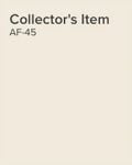 collector's item paint chip by benjamin moore