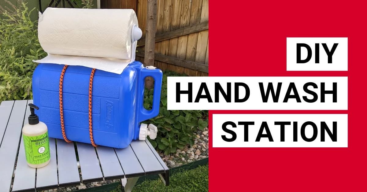 hand-wash station