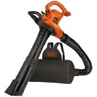 black and decker electric backpack blower, mulcher and vacuum