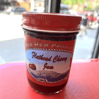 Red Hen Flathead Cherry Jam