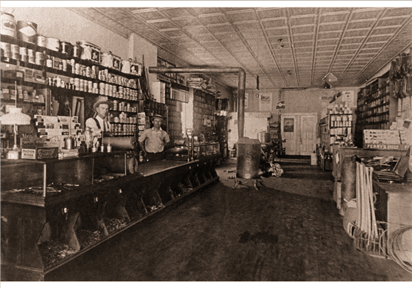 Owenhouse Hardware Store Photo circa 1879