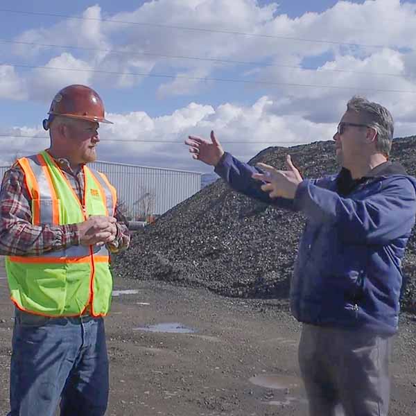 Ace Team Working with Contractor