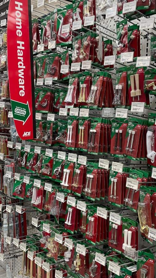 Hardware Aisle at Owenhouse Ace